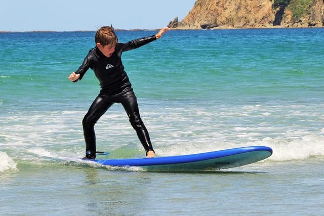 Beginner Surf Lesson at Te Arai Beach - Photo 1 of 8